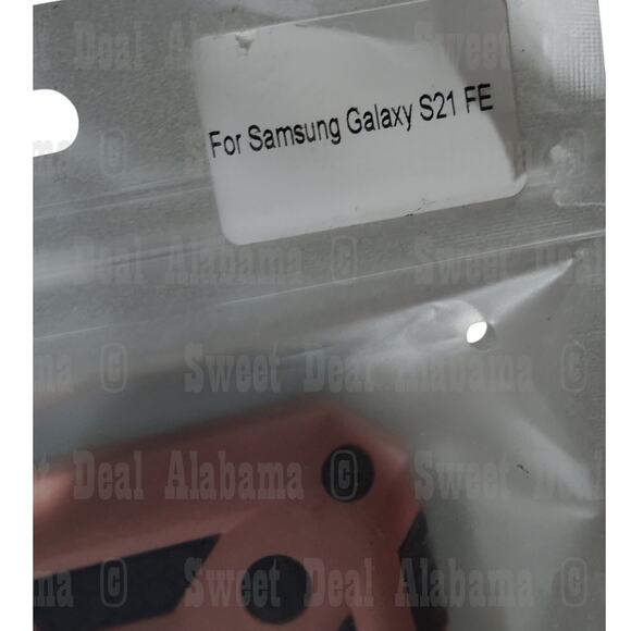 Zanderlyn Cellphone Case For Samsung Galaxy S21 FE, Matte Pink - Picture 2 of 3